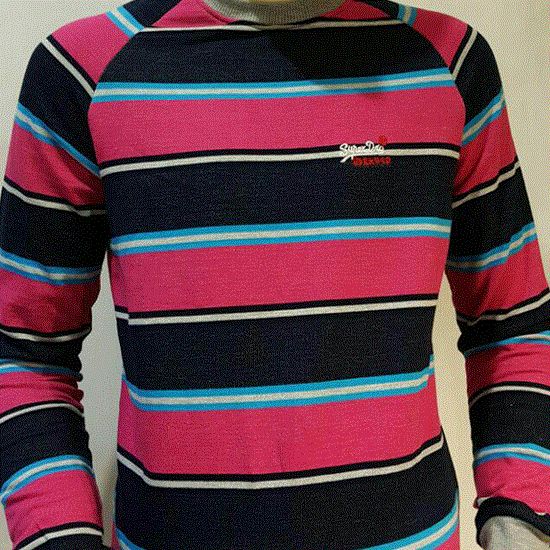 تصویر  پلیور راه راه SuperDry