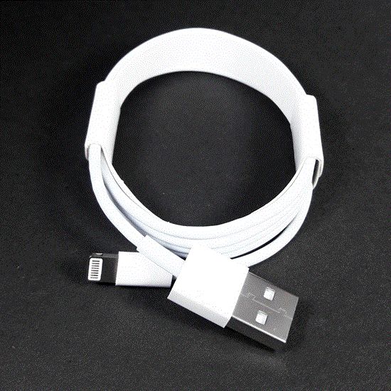 تصویر  کابل شارژ آیفون iphone charger cable