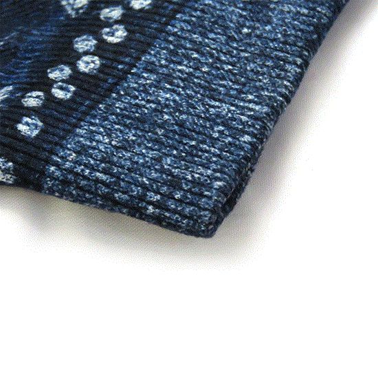 تصویر  ساپورت طرح لی ساده رنگ آبی JEAN DESIGN SUPPORT
