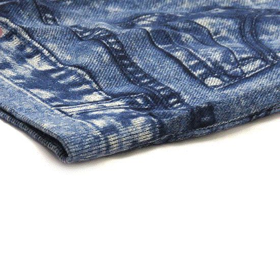 تصویر  ساپورت طرح لی ساده رنگ آبی JEAN DESIGN SUPPORT