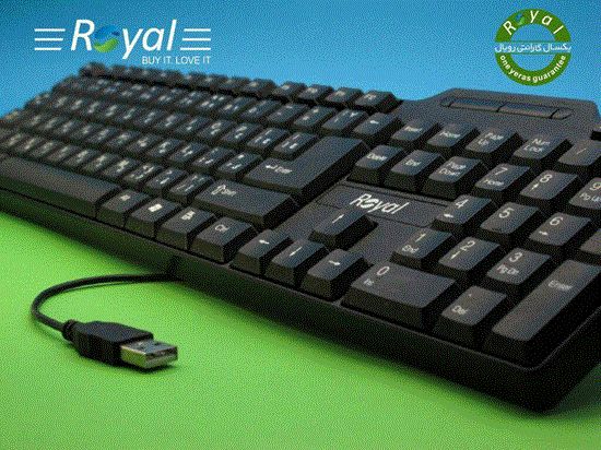 تصویر  کیبرد رویال Royal K220