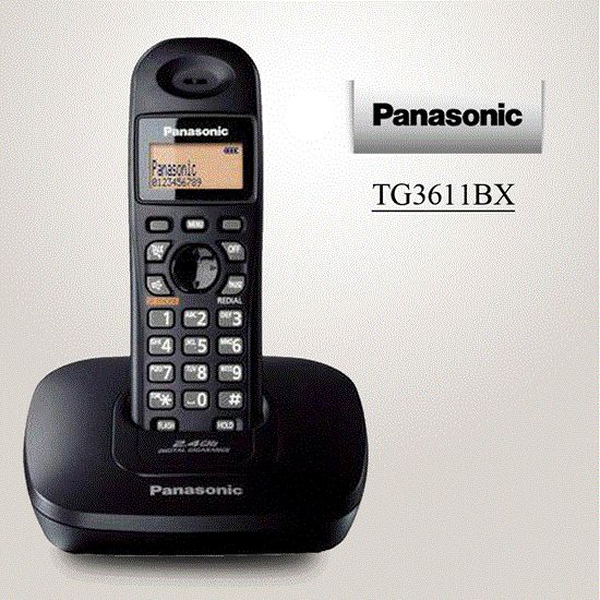 تصویر  تلفن بی سیم پاناسونیک(مالزی) مدلKX-TG3611BX