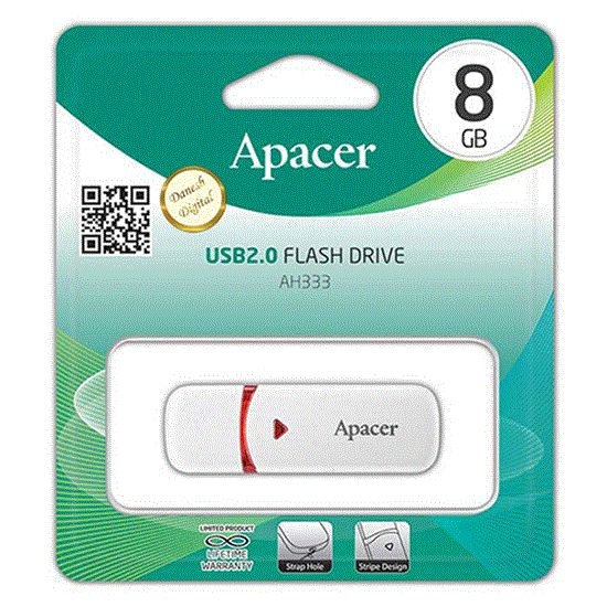تصویر  فلش مموری اپیسر مدل AH333 ظرفیت 8GB
