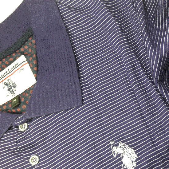 تصویر  تی شرت مردانه راه راه  ( نخ پنبه-پارچه ترک ) POLO
