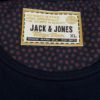 Picture of تی شرت مردانه دو رنگ ( نخ پنبه.  پارچه ترک ) Jack & Jones