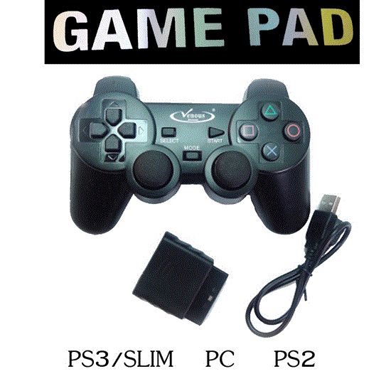تصویر  گیم پد بی سیم (pc و ps2)