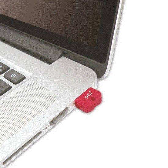 تصویر  فلش مموری پی کیو آی مدل 602L ظرفیت 8GB