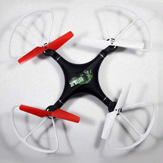 تصویر  کواد کوپتر 4 پره مدل هالک Flying quad coopter