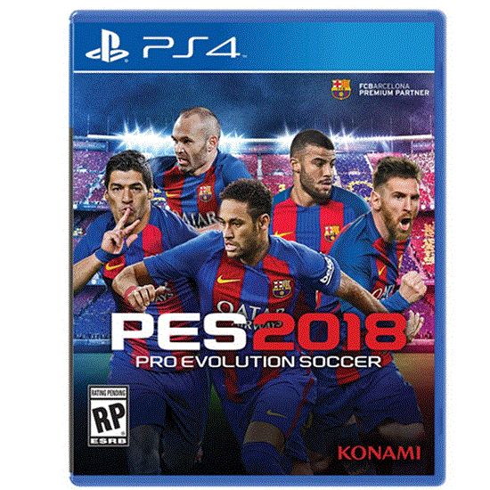 تصویر  بازی مخصوص پی اس4   Pro Evolution Soccer 2018