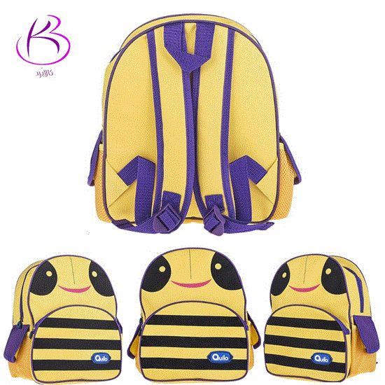 تصویر  پک کوله پشتی کوییلو طرح زنبور Quilo Bee Design