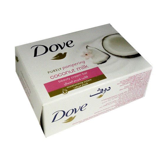 تصویر  صابون داو مدلCOCONUT MILK حجم135G