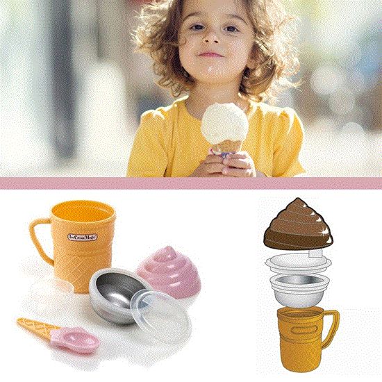 تصویر  بستنی ساز خانگی مجیک Magic Ice cream maker