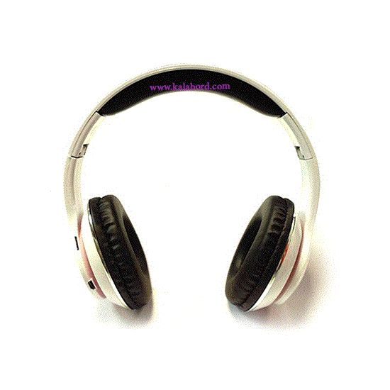 تصویر  هدفون رویال سفید مدل ROYAL wireless Headphone RH-811