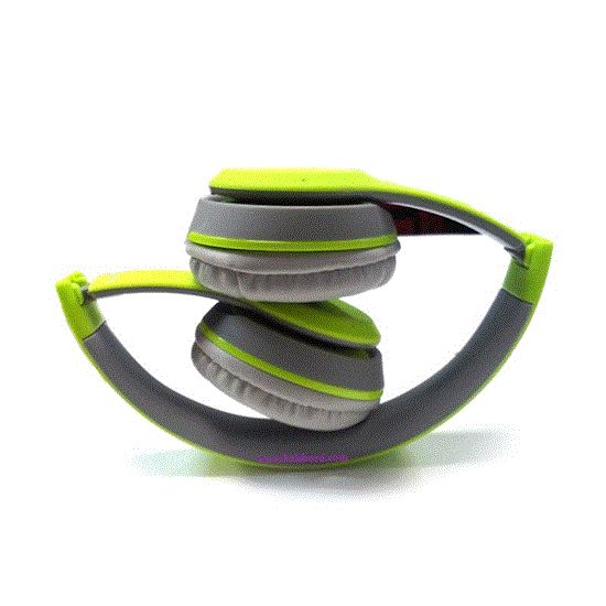 تصویر  هدفون رویال سبز مدل ROYAL wireless Headphone RH-812