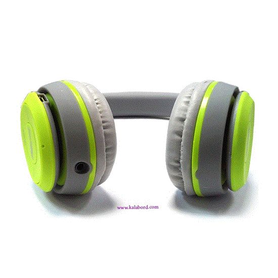 تصویر  هدفون رویال سبز مدل ROYAL wireless Headphone RH-812