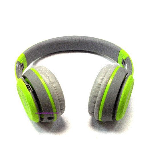 تصویر  هدفون رویال سبز مدل ROYAL wireless Headphone RH-812