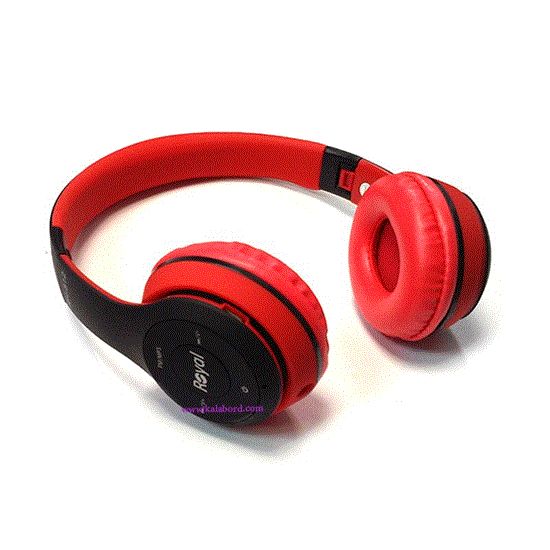 Picture of هدفون رویال قرمز مدل ROYAL wireless Headphone RH-812