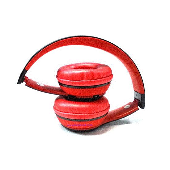 تصویر  هدفون رویال قرمز مدل ROYAL wireless Headphone RH-812