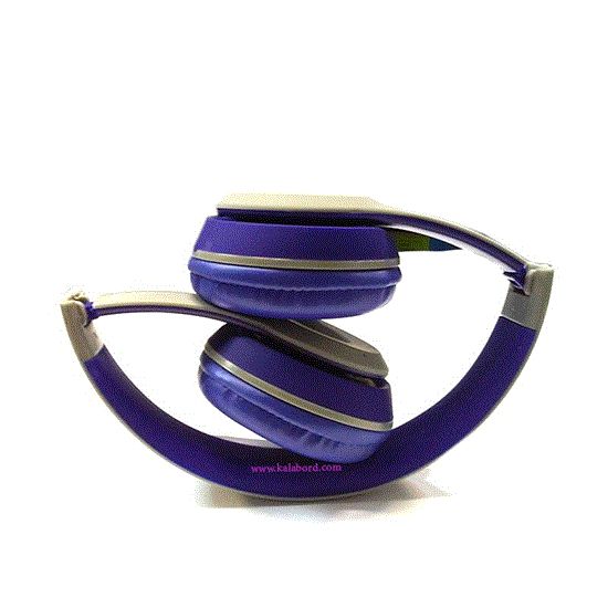 تصویر  هدفون رویال آبی مدل ROYAL wireless Headphone RH-812