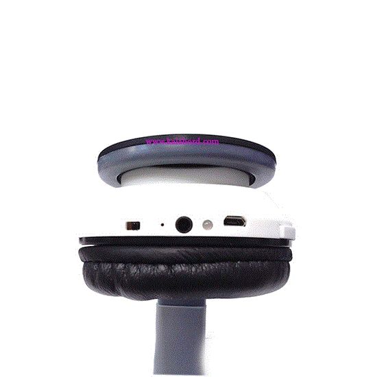 تصویر  هدفون حرفه ای رویال مشکی مدل RH-814
