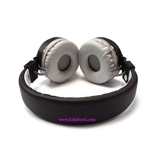 تصویر  هدفون رویال مشکی مدل ROYAL wireless Headphone RH-813