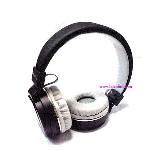 تصویر  هدفون رویال مشکی مدل ROYAL wireless Headphone RH-813