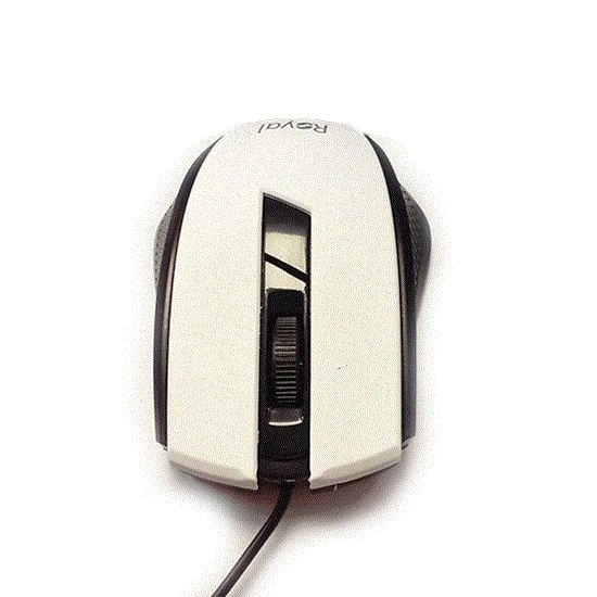 تصویر  موس حرفه ای رویال سفید مدل Royal mouse M132