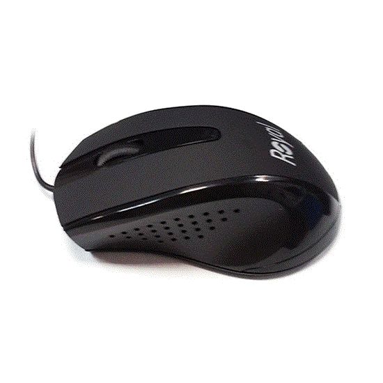تصویر  موس حرفه ای رویال مشکی مدل Royal mouse M131