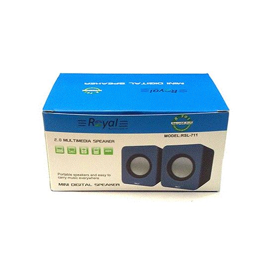 تصویر  اسپیکر لب تاپی با سیم رویال مدل RSL-711