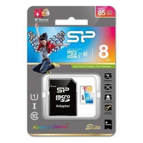 تصویر  کارت حافظه سیلیکون پاور مدل U1ظرفیت 8GB