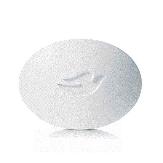 تصویر  صابون داو مدلWHITE حجم100G