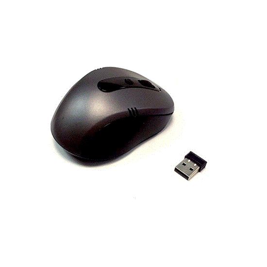 تصویر  موس بی سیم وایرلس مشکی  MW-2.4G
