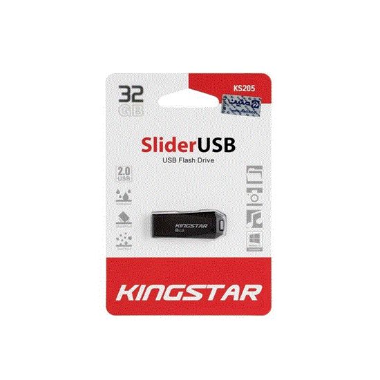 تصویر  فلش مموری کینگ استار مدل KS205 ظرفیت 32GB