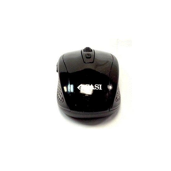 تصویر  موس بی سیم وایرلس کاسی مشکی MW-2.4G