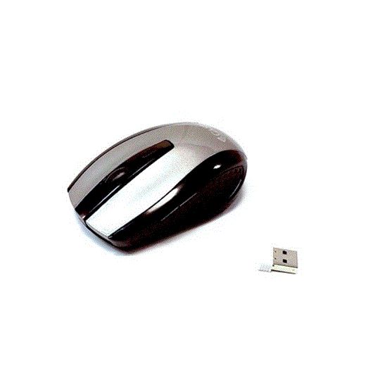 تصویر  موس بی سیم وایرلس کاسی نقره ای  MW-2.4G