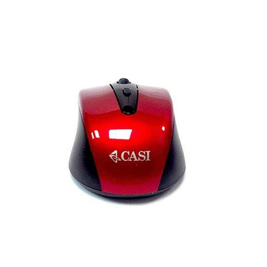 Picture of موس بی سیم وایرلس  قرمز CASI wireless mouse MW-2.4G