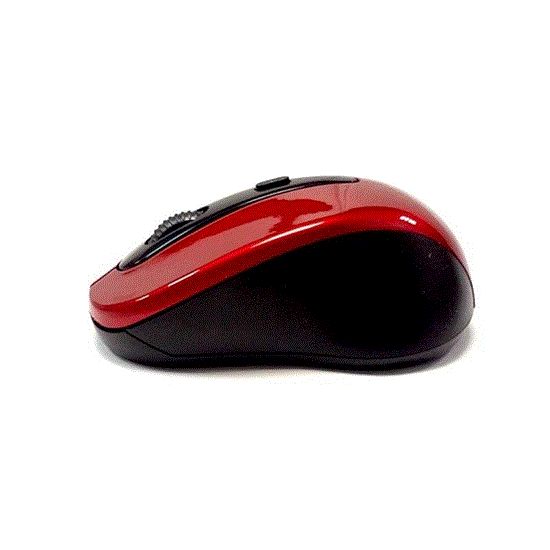 تصویر  موس بی سیم وایرلس  قرمز CASI wireless mouse MW-2.4G
