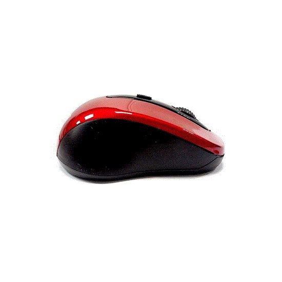 تصویر  موس بی سیم وایرلس  قرمز CASI wireless mouse MW-2.4G