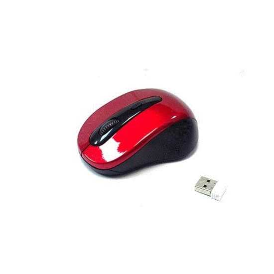 تصویر  موس بی سیم وایرلس  قرمز CASI wireless mouse MW-2.4G