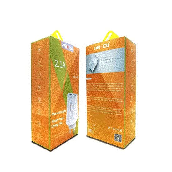 تصویر  شارژر دیواری فست دو پورت ماکسوم مدل CH2262