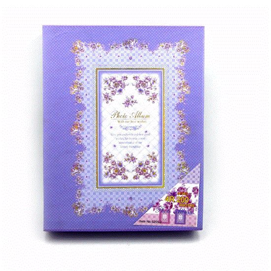 Picture of آلبوم عکس بنفش ساده با ظرفیت 200عکس