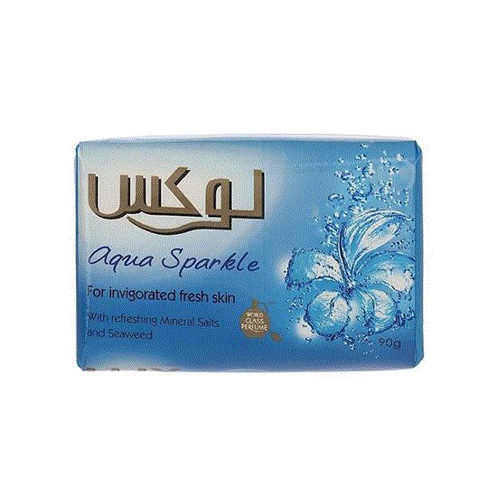 تصویر  صابون لوکس مدل AQUA SPARKLE حجم 90 گرم