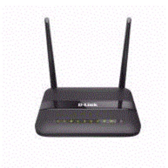 تصویر  مودم روتر N300 بی‌ سیم ADSL2+ دی-لینک مدل DSL-124