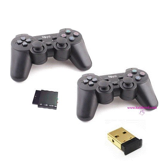 Picture of دسته بازی دوبل وایرلس شوکدار رویال PC