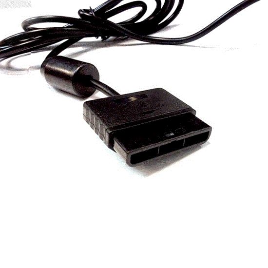 تصویر  دسته بازی تک شوکدار مشکی ونوس ps2