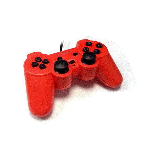 Picture of دسته بازی تک شوکدار قرمز ونوس ps2