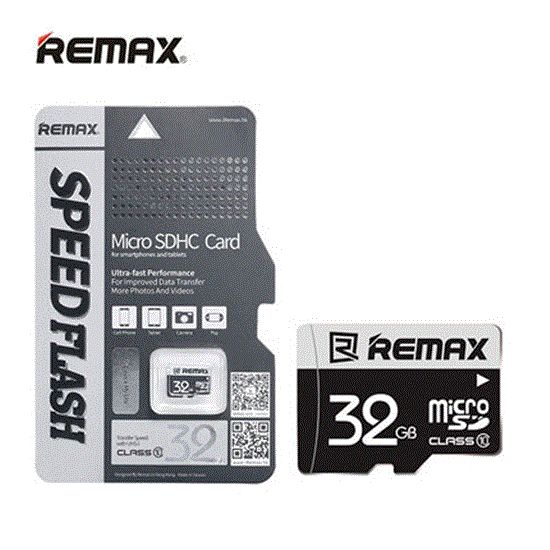 تصویر  کارت حافظه 32گیگ REMAX microSDHC