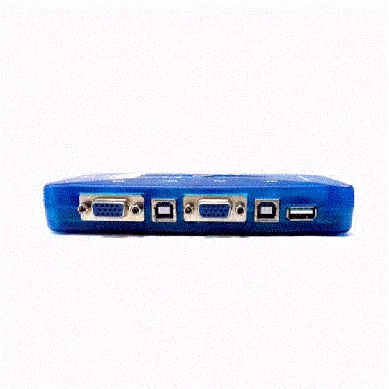 تصویر  سوییچ کی وی ام با چهار پورت مدل FJ-104UK