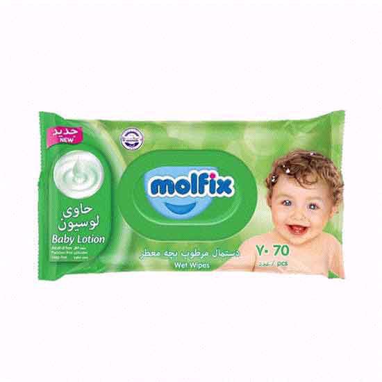 دستمال مرطوب مولفیکس