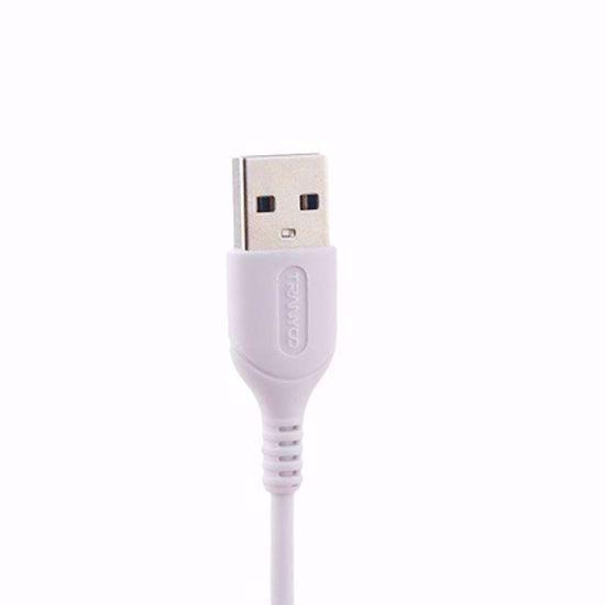 تصویر  کابل تبدیل USB به لایتنینگ ترانیو مدلX1 طول1M